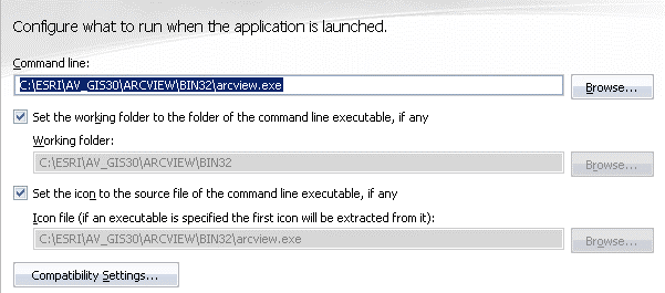 Cloudpaging Studio UI for configuring command line prompts